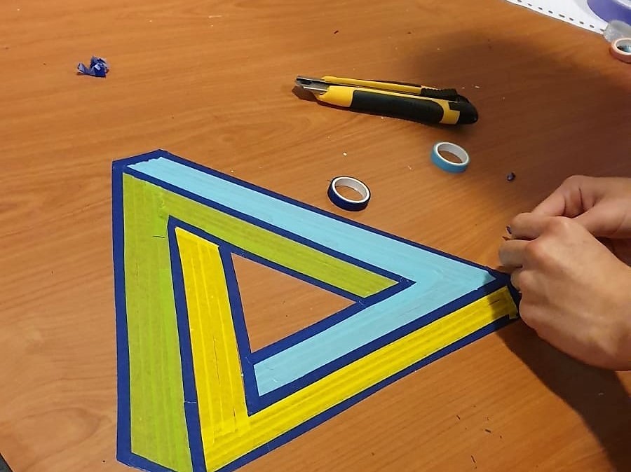 Tape Art Workshop Jongeren